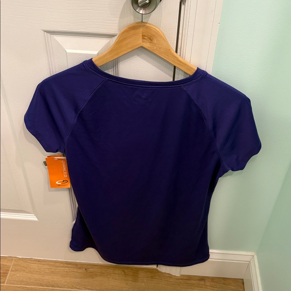 Champion Women's Vibrant Purple Short Sleeve Tee - Picture 3 of 3